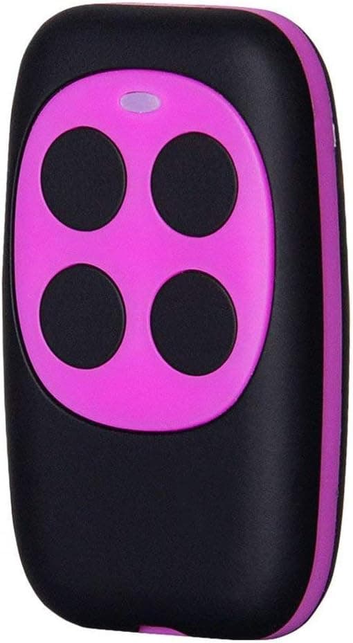 Garage Door Opener Remote Universal Entry Gate Remote Compatible with Chamberlain LiftMaster and More with Fixed Code & Rolling Code Remote, Multi Frequency 280-350MHZ/380-450MHZ/867-868MHZ (Purple)