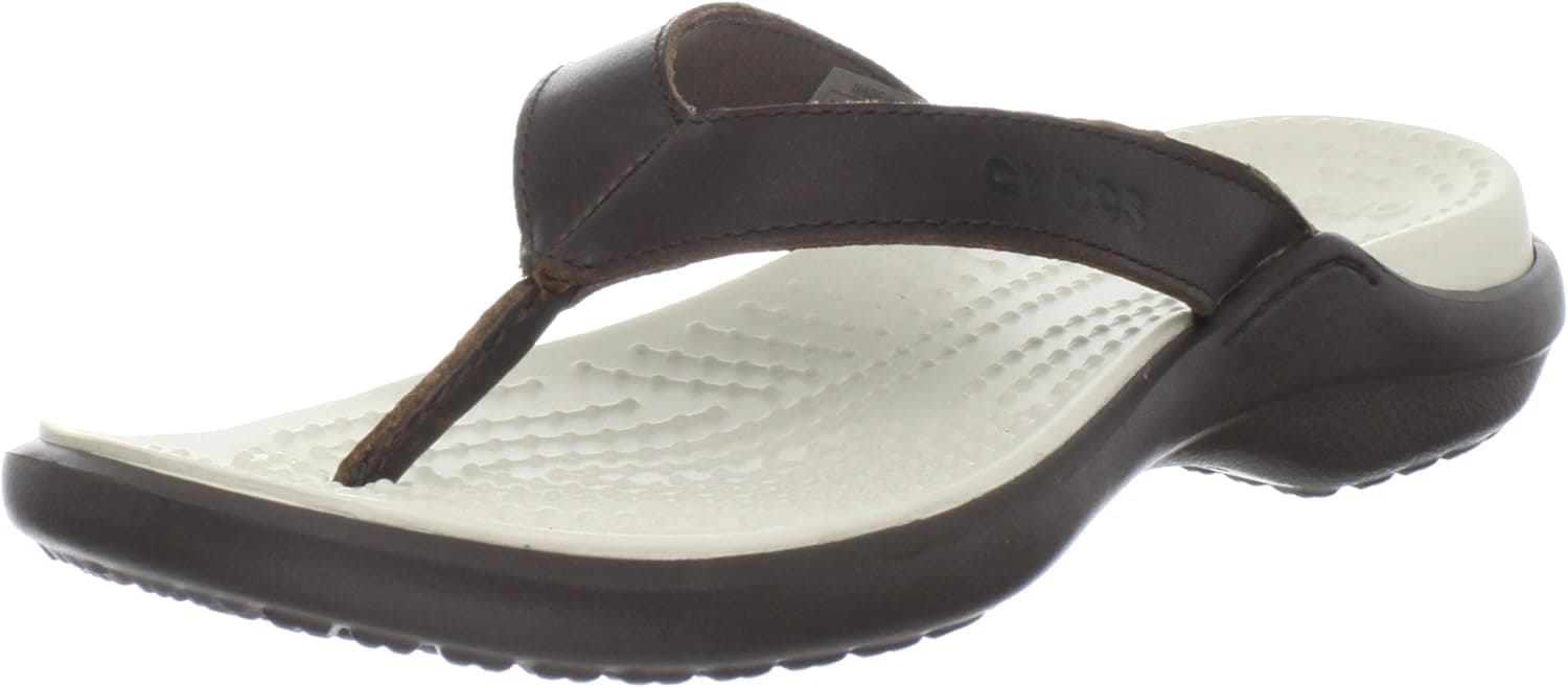 Crocs Women's Capri Leather Flip-Flop