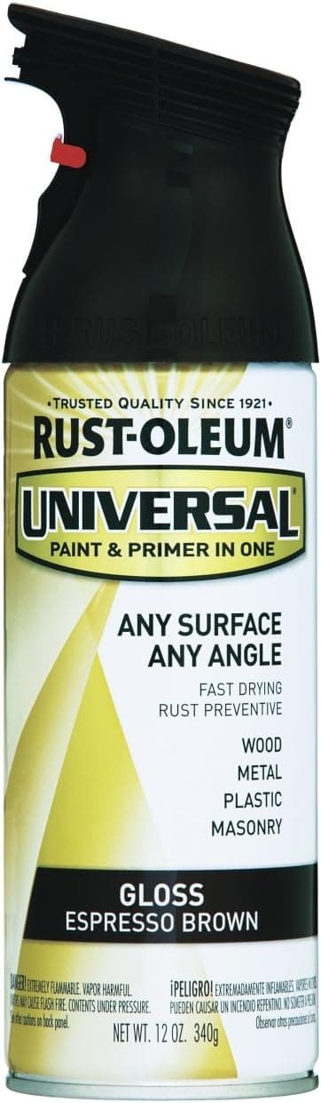 12 Oz Espresso Brown Universal Spray Paint [Set of 6]