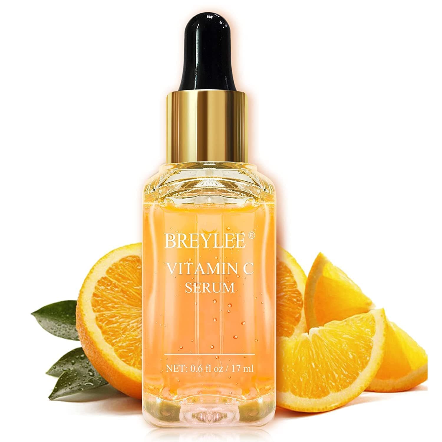 Vitamin C Serum, BREYLEE Vitamin-C Facial Serum, Moisturizing Serum Face Serum with Vitamin C, Hydrating Serum for Skin Care, Nourishing and Smoothing