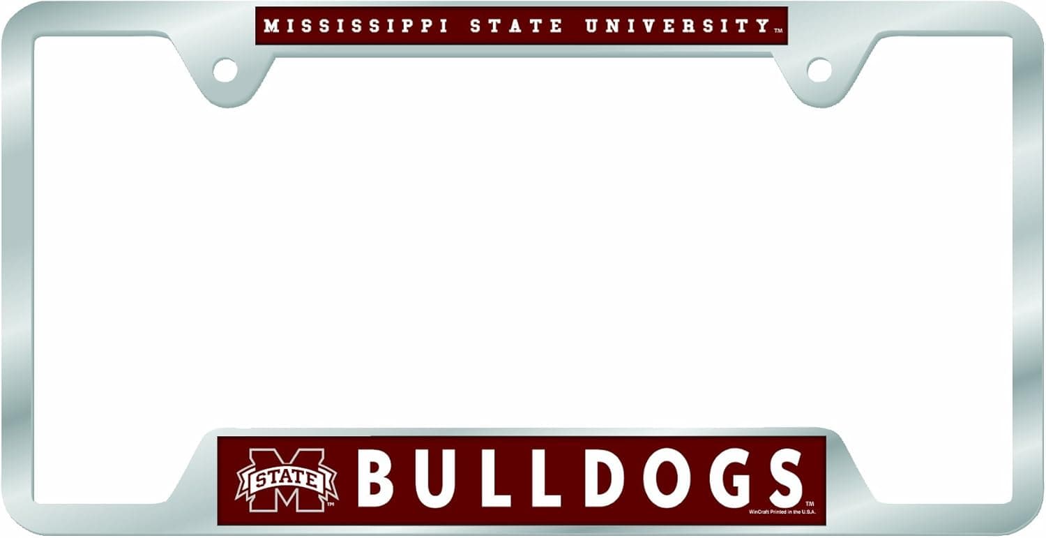WinCraft NCAA Mississippi State Bulldogs License Plate Frames, 21439010
