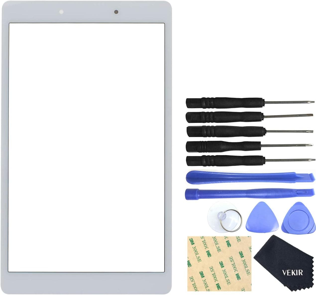 SM-T290 Glass Screen Replacement for Samsung Galaxy Tab A 8.0 2019(Wi-Fi) White
