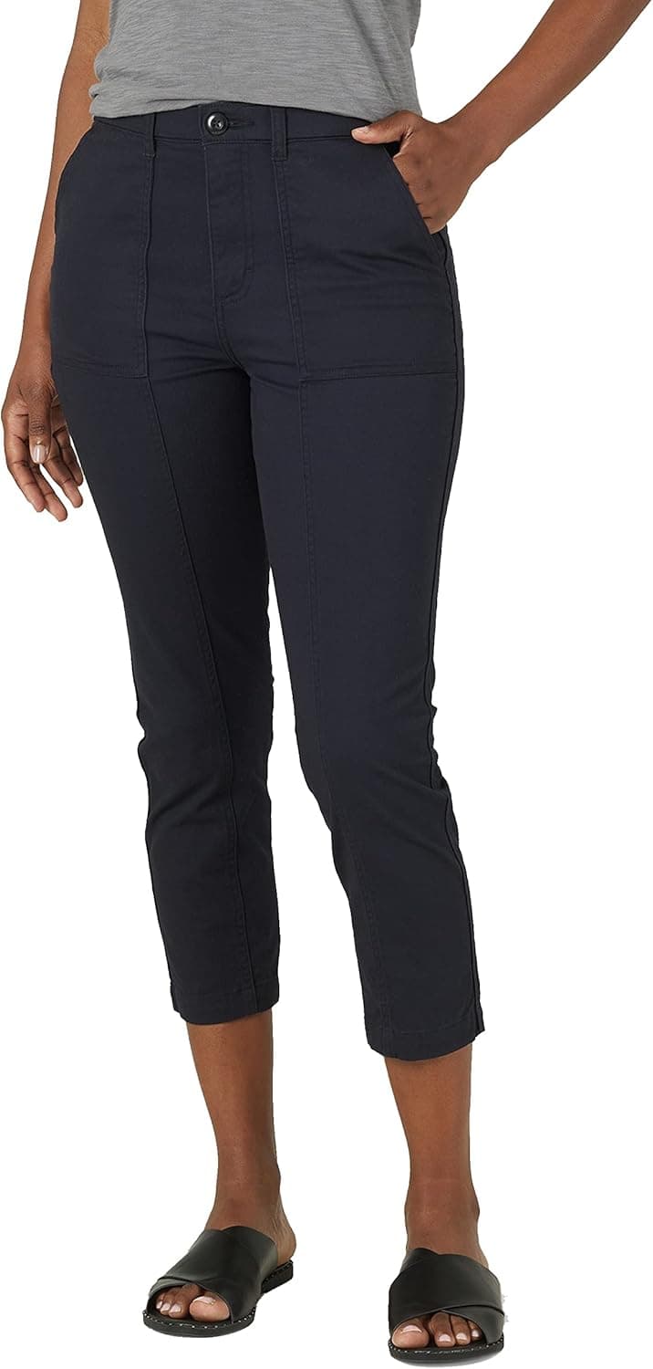 Lee Women's Ultra Lux High-Rise Seamed Crop Pant