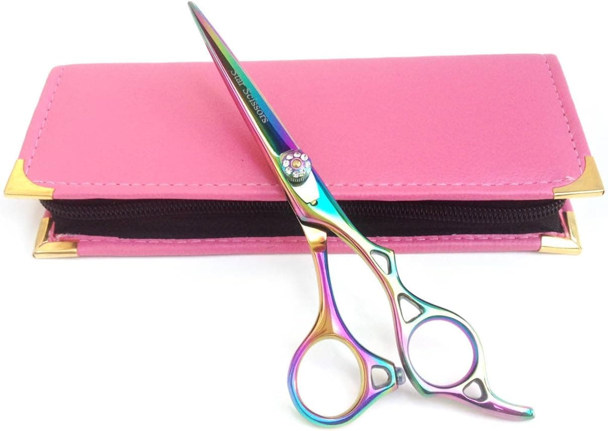 Professional Hairdressing Scissors Hair Cutting Shears Barber Salon Styling Scissors 6.0" 30 Days Retuen