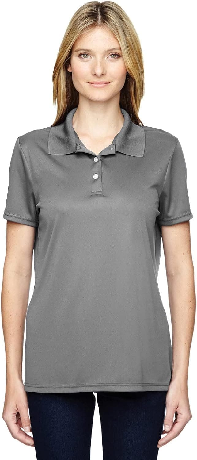 Hanes Women's Cool Dri Sportshirt, XX-Large, Graphite