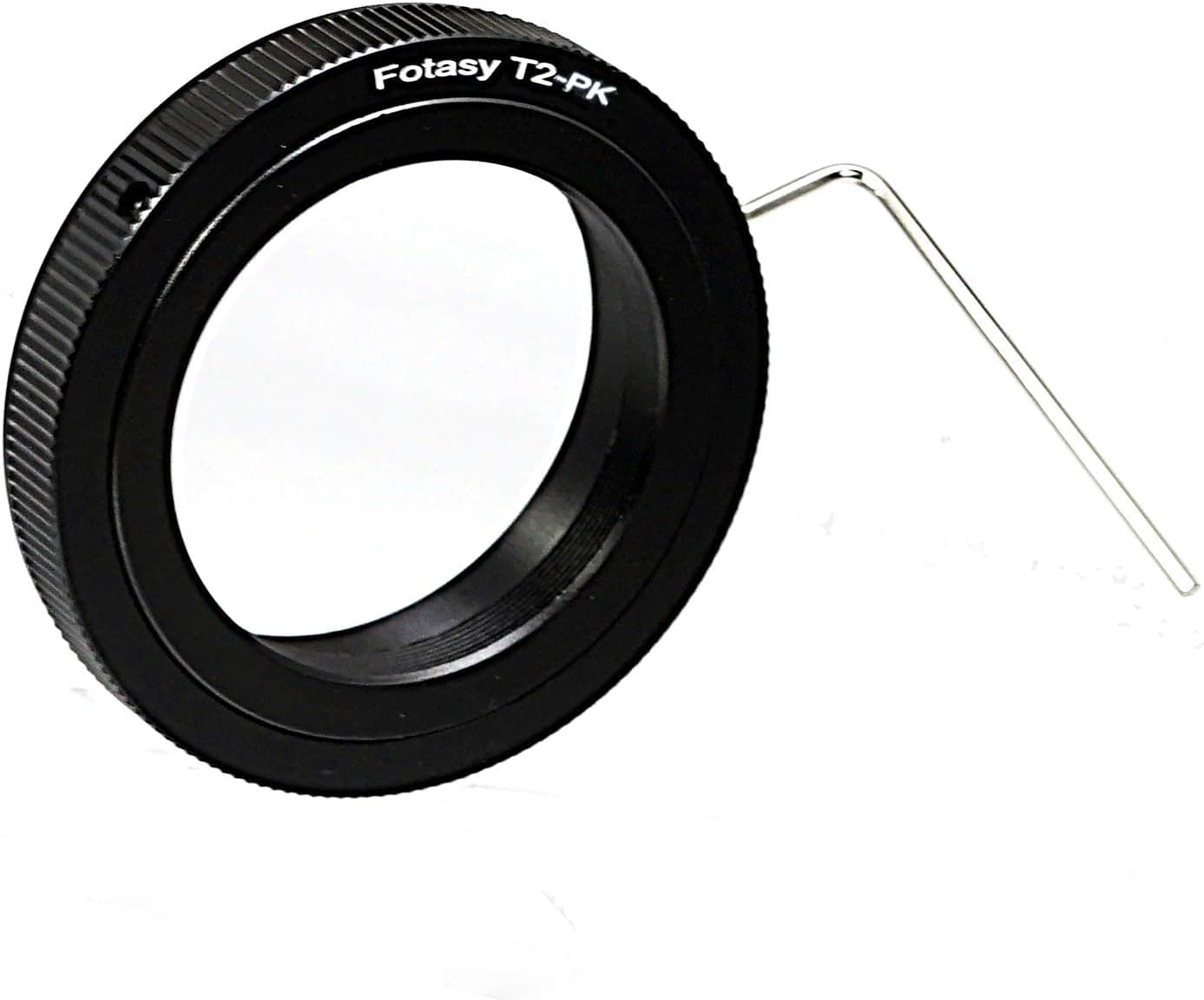 Fotasy Adjustable T/T2 Telescope Lens to Pentax K Mount DSLR Camera Adapter Ring, Compatible with K-70 K-1 K-3 II K-S2 K-S1 K-3 K-50 K-30 K-5 IIs K-5 II K-5 K-500 K-50 K-30 K-x K-7 K-m K2000 K20D