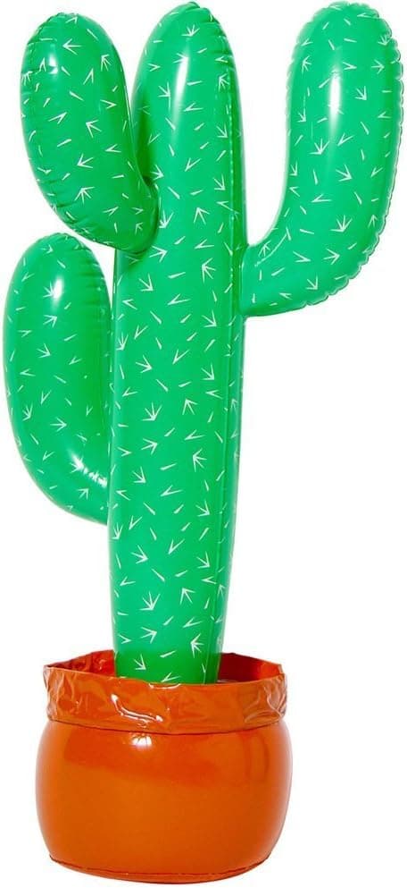 EBTOYS Inflatable Cactus with Potted Base，37-Inch Height