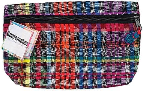 Rainbow Multi Guatemalan Make-Up Bag