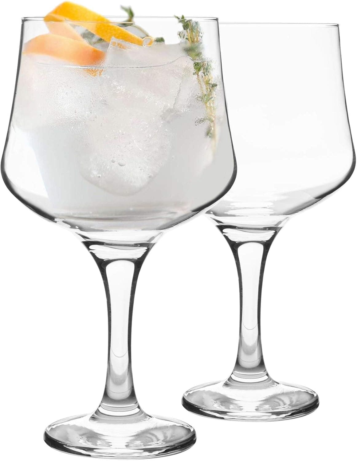 Rink Drink 2 Piece Balloon Gin Glass Set - Large Copa Style Bowl Glass - 690ml
