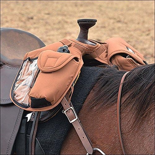 Cashel Horn Bag with Water Pail Pocket Brown