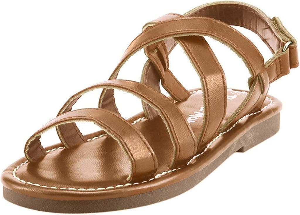 The Doll Maker Strap Flat Sandal