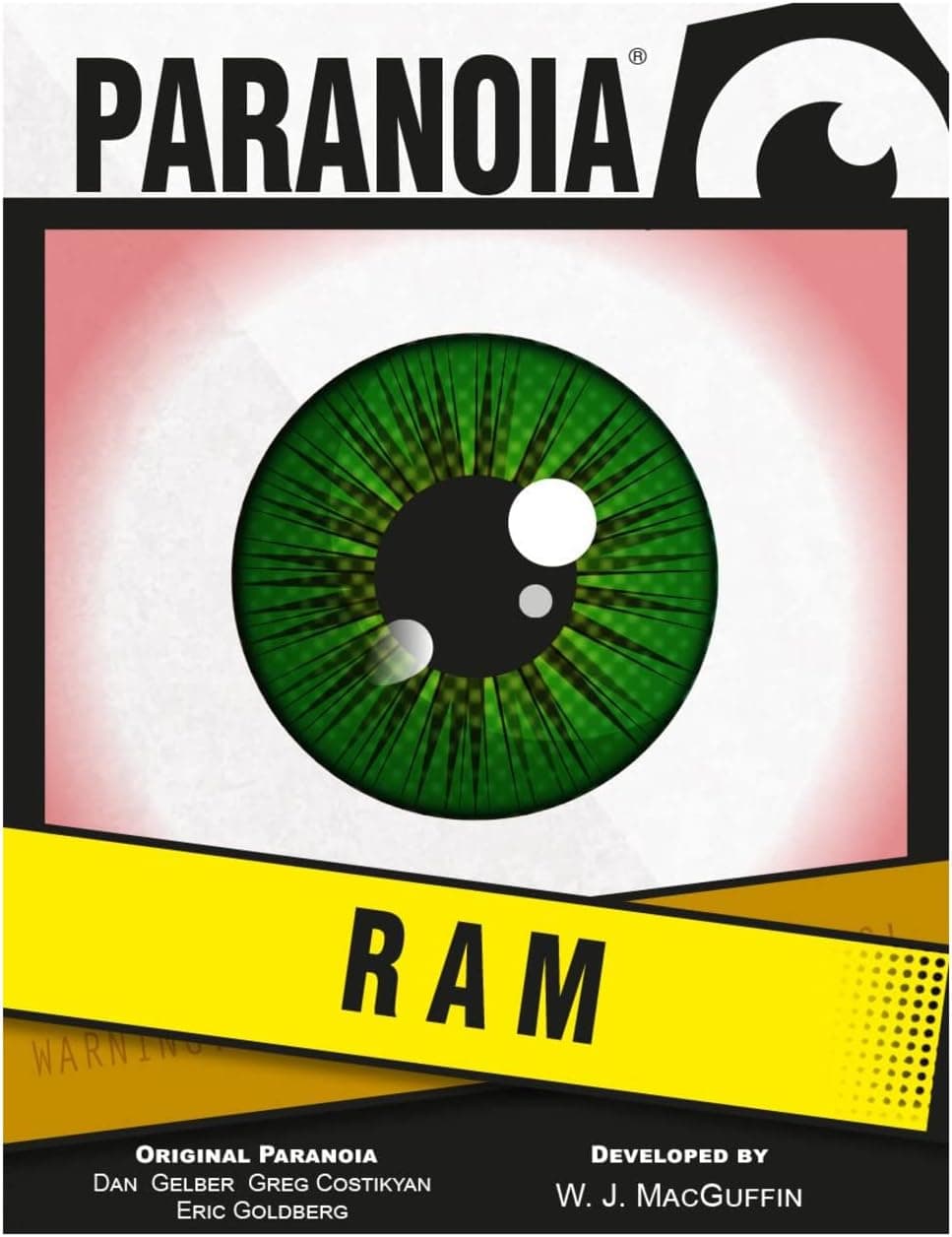 Paranoia: The RAM Deck