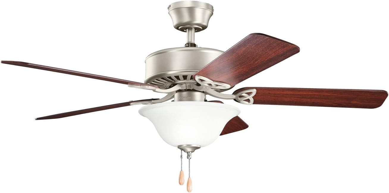 Kichler 330103NI 50-Inch Renew Select ES Fan, Brushed Nickel