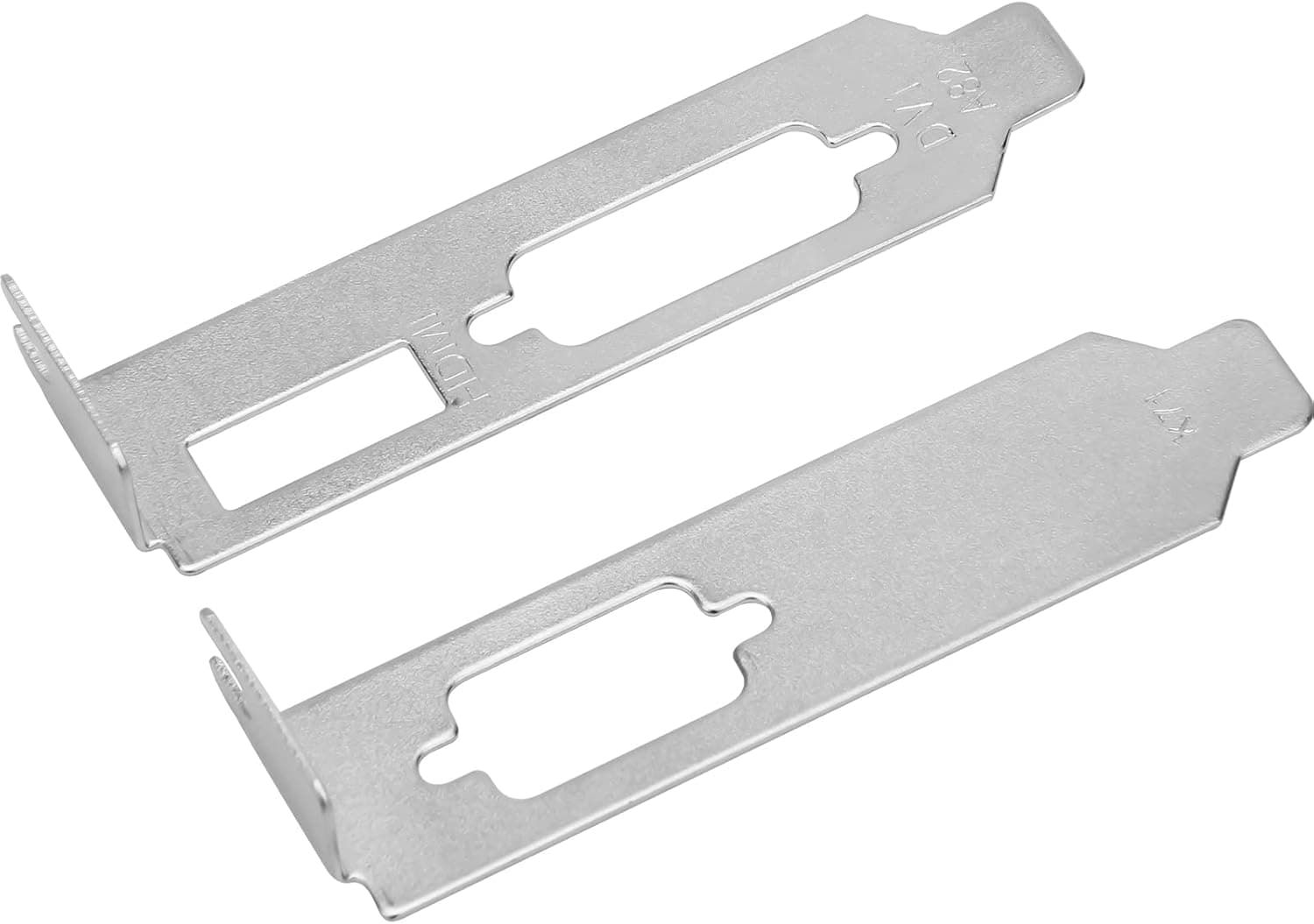 Adecco LLC Low Profile/Half Height Bracket for HDMI + VGA + DVI ATI Nvidia Video Graphics Card