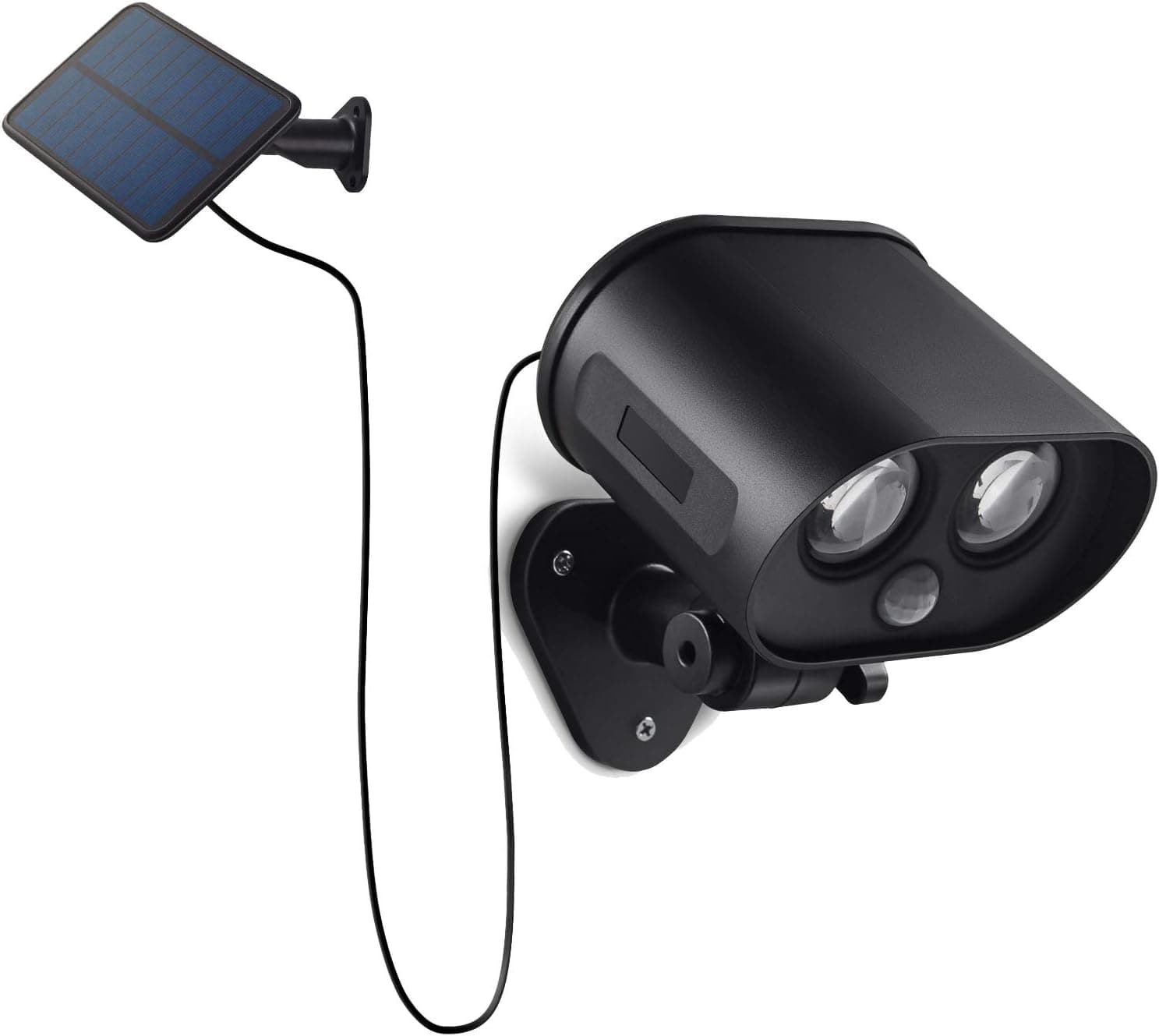 AsFrost Solar Flood Lights Outdoor Motion Sensor, LED Solar Powered Wall Security Light Waterproof for Patio, Yard, Garden, Porch, Garage, Pathway, Dusk-to-Dawn, Super Bright