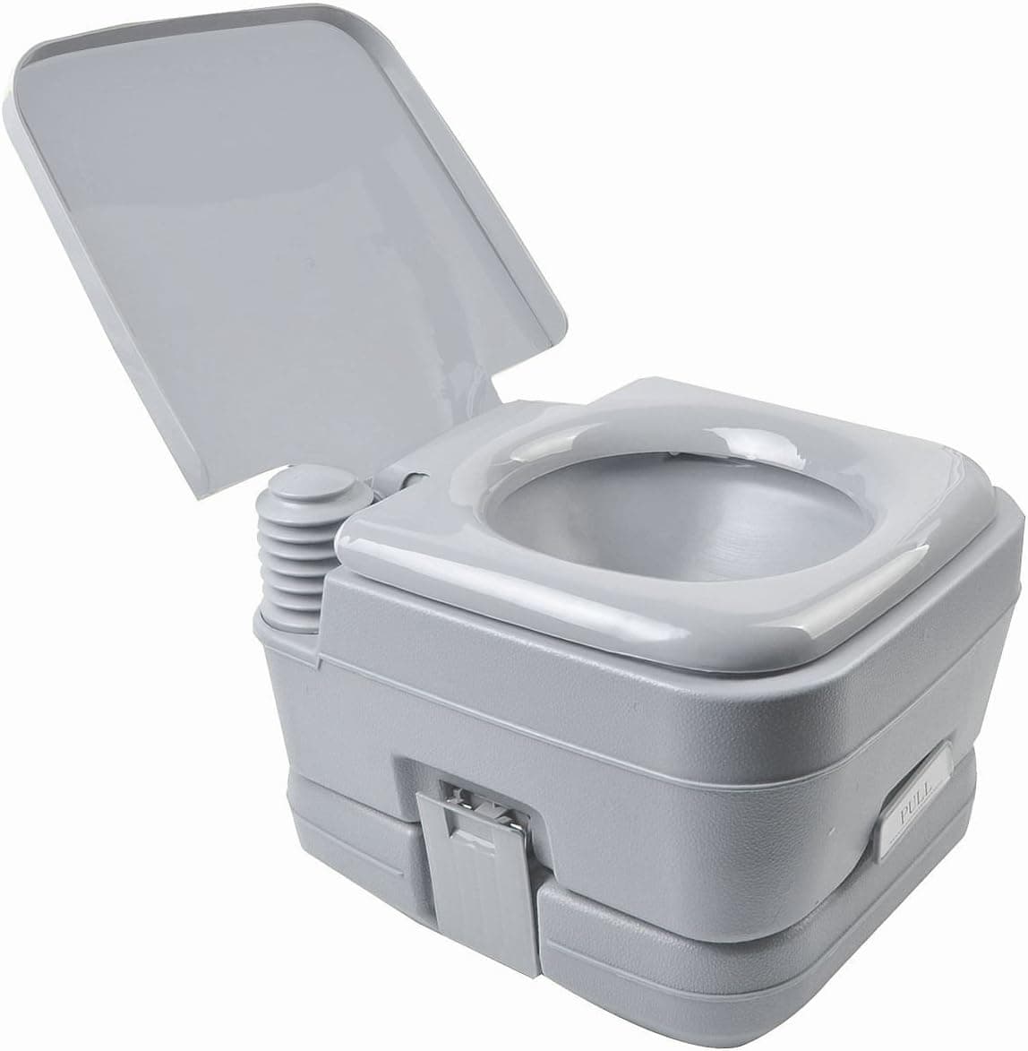 Giantex 2.8 Gallon 10L Portable Toilet Travel Camping Outdoor/Indoor Toilet Potty Flush