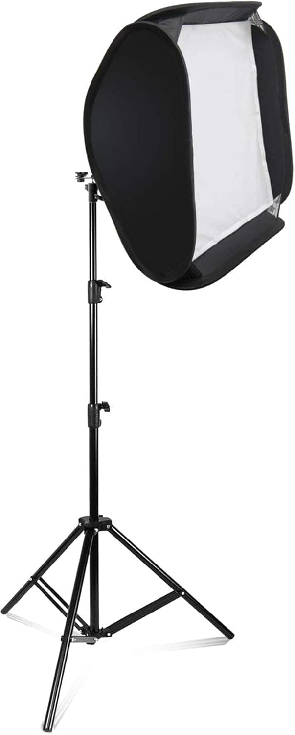 LimoStudio Photography Photo Studio 24" Flash Lighting Diffuser Softbox Speedlight with Light Stand Tripod, AGG777