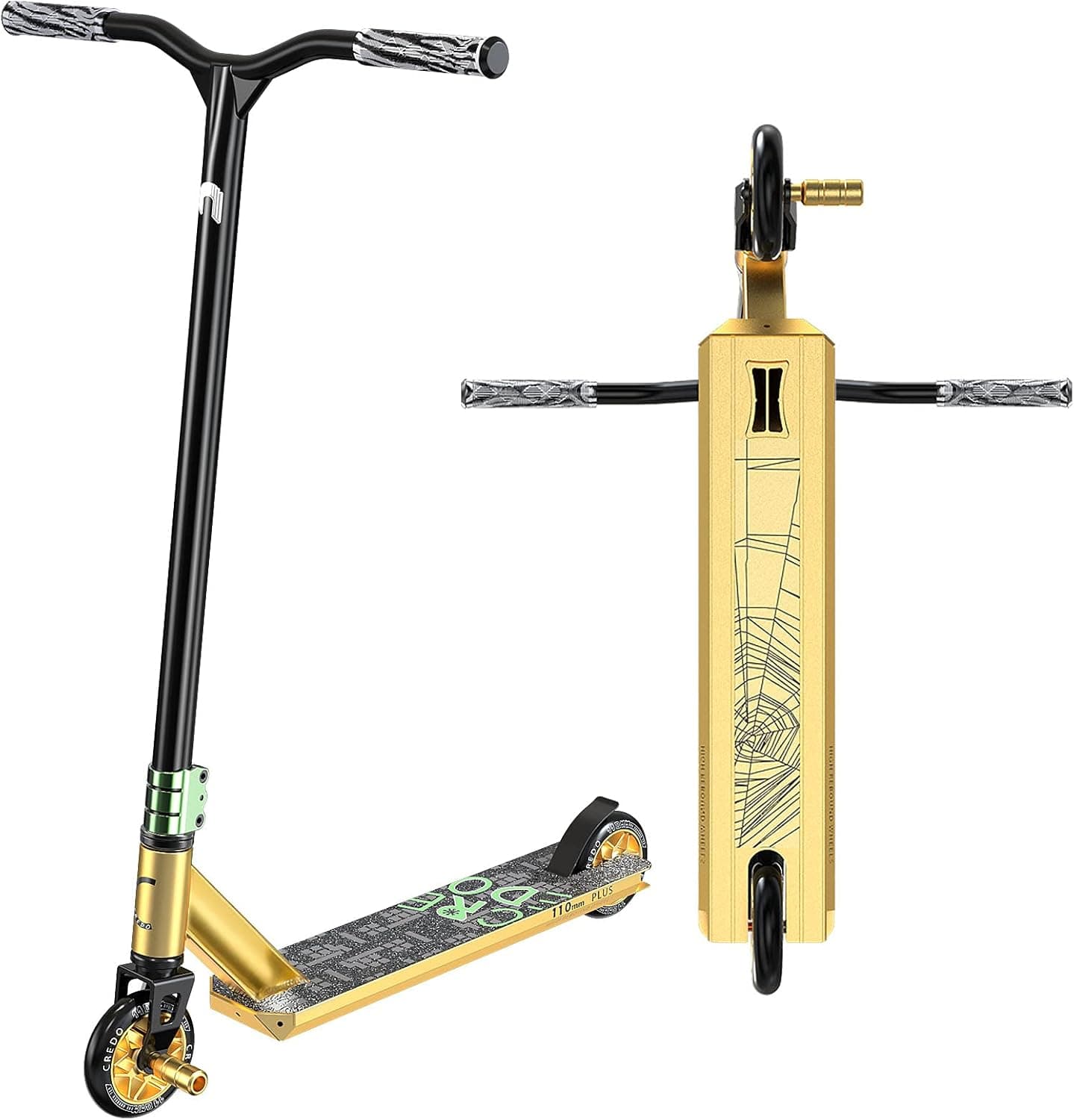CREDO STREET Pro Scooter-Stunt Scooter-Designed for Boys and Girls,Teens-Trick Pro Scooter Perfet for 8+ and Suitable for Riders of All Levels