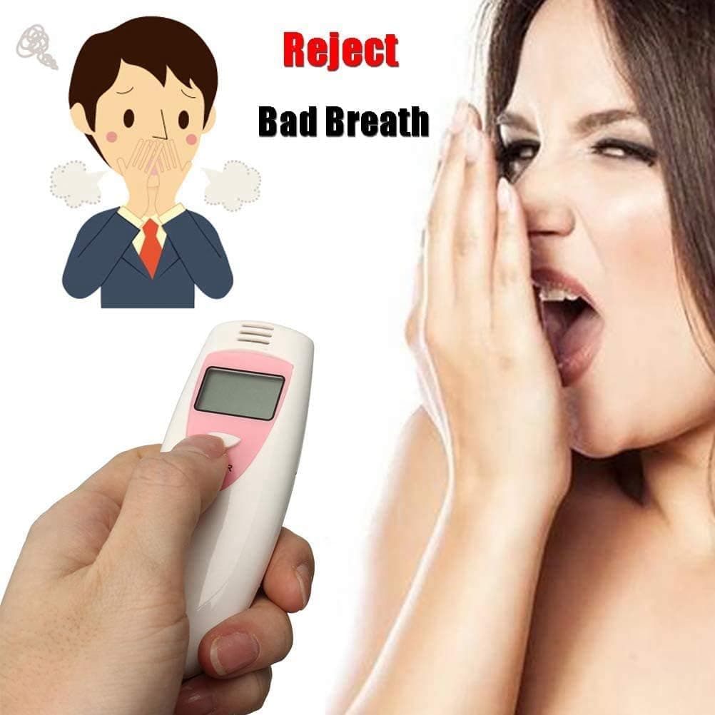 Fauge Portable Bad Breath Detector Oral Hygiene Condition Tester Mouth Internal Odor Monitor Tools Supplies