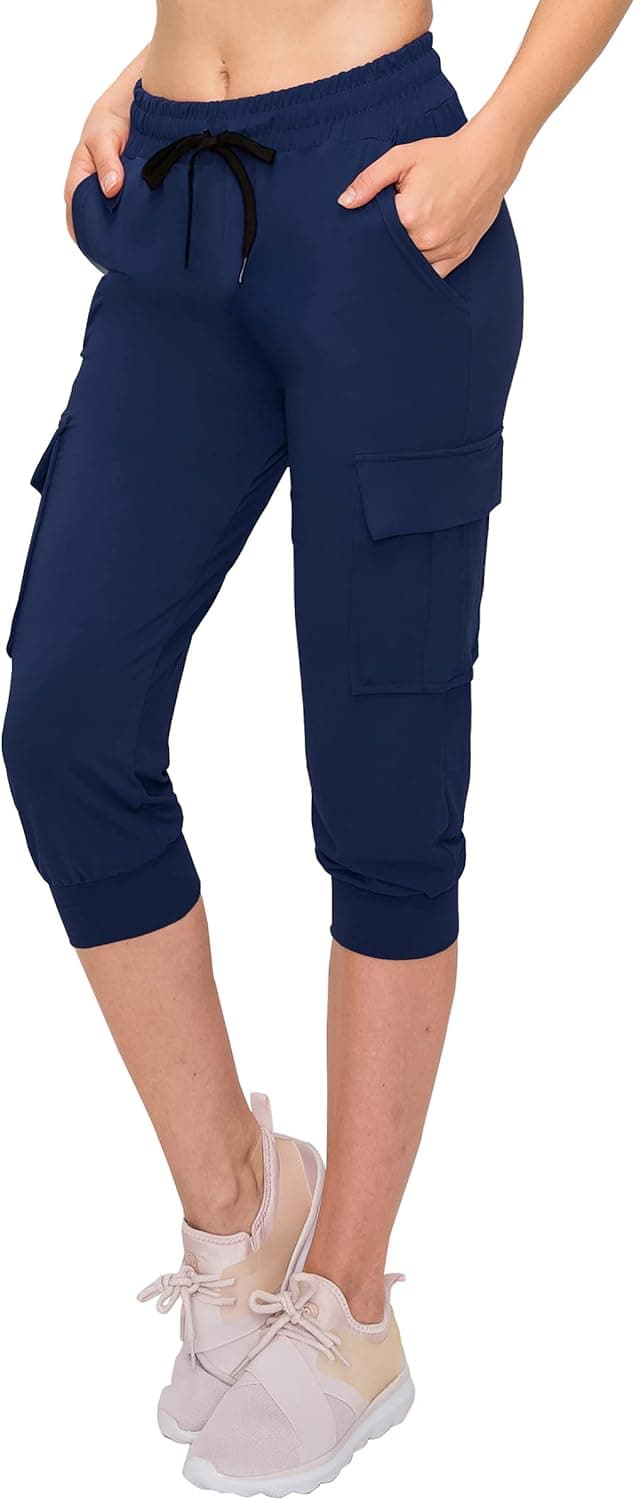 ALWAYS Women's Cargo Jogger Pants - Buttery Soft Casual Comfy Lounge Sweatpants for Women