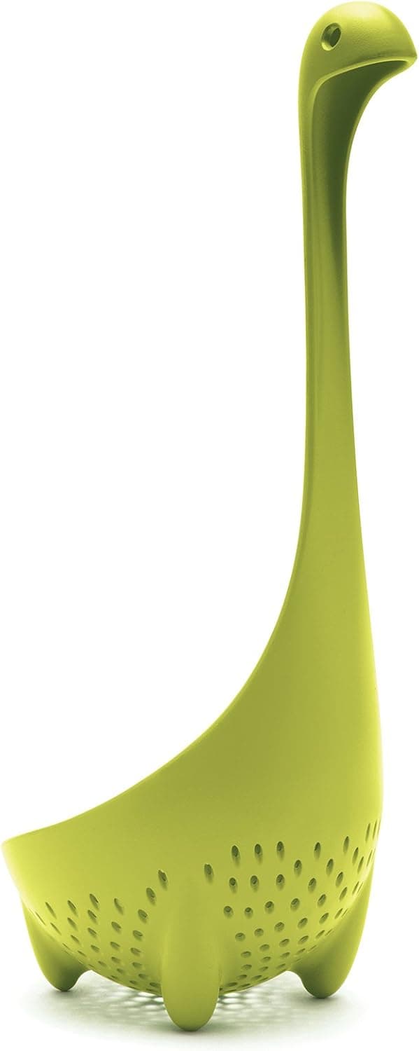 Mamma Nessie Colander Spoon (green)