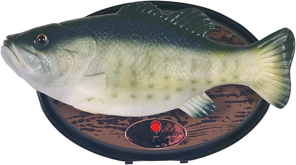 Big Mouth Billy Bass Plaque Sings "I Will Survive" & "Don't Worry Be Happy"