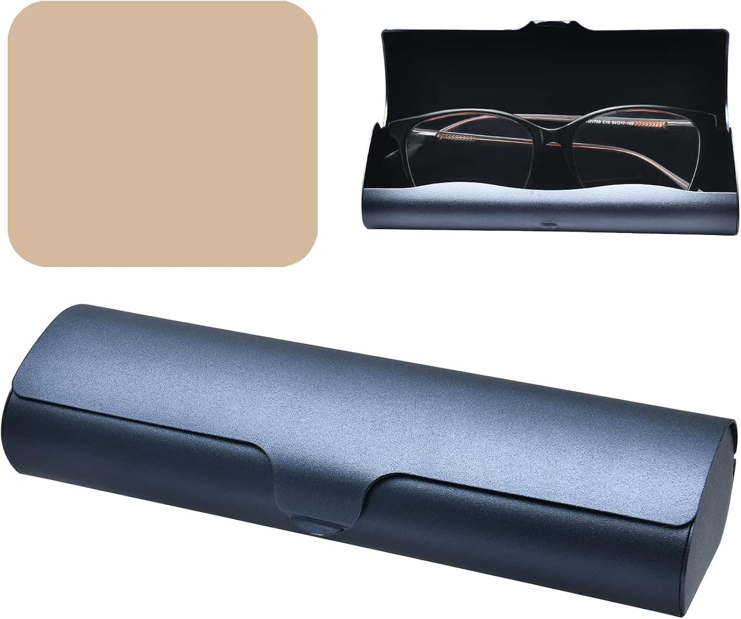 Philley Eyeglass Case Aluminum Ultra-Light Hard Myopia Glasses Case