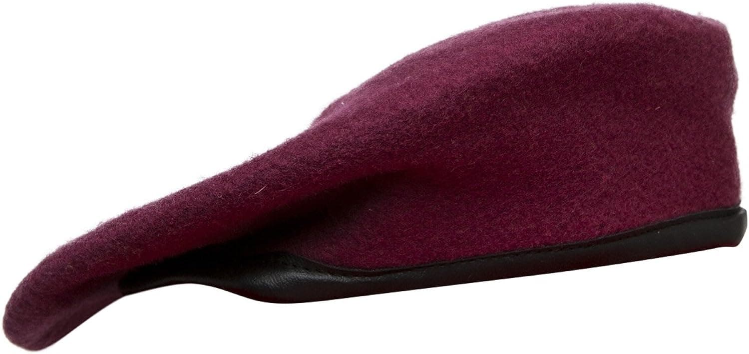 Marlow White Colored Berets