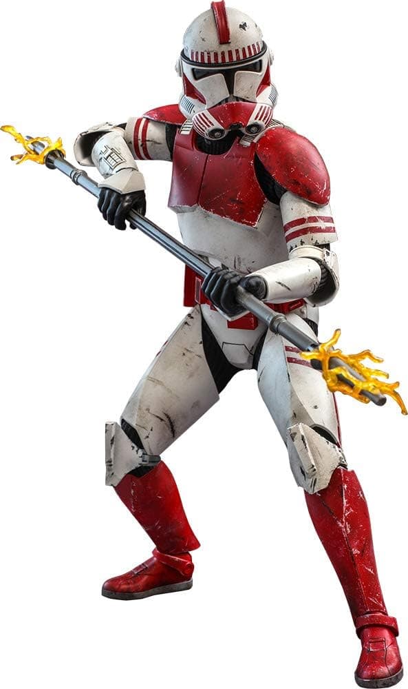Hot Toys Star Wars The Clone Wars Coruscant Guard Clone Trooper 1/6 Scale 12" Collectible Figure