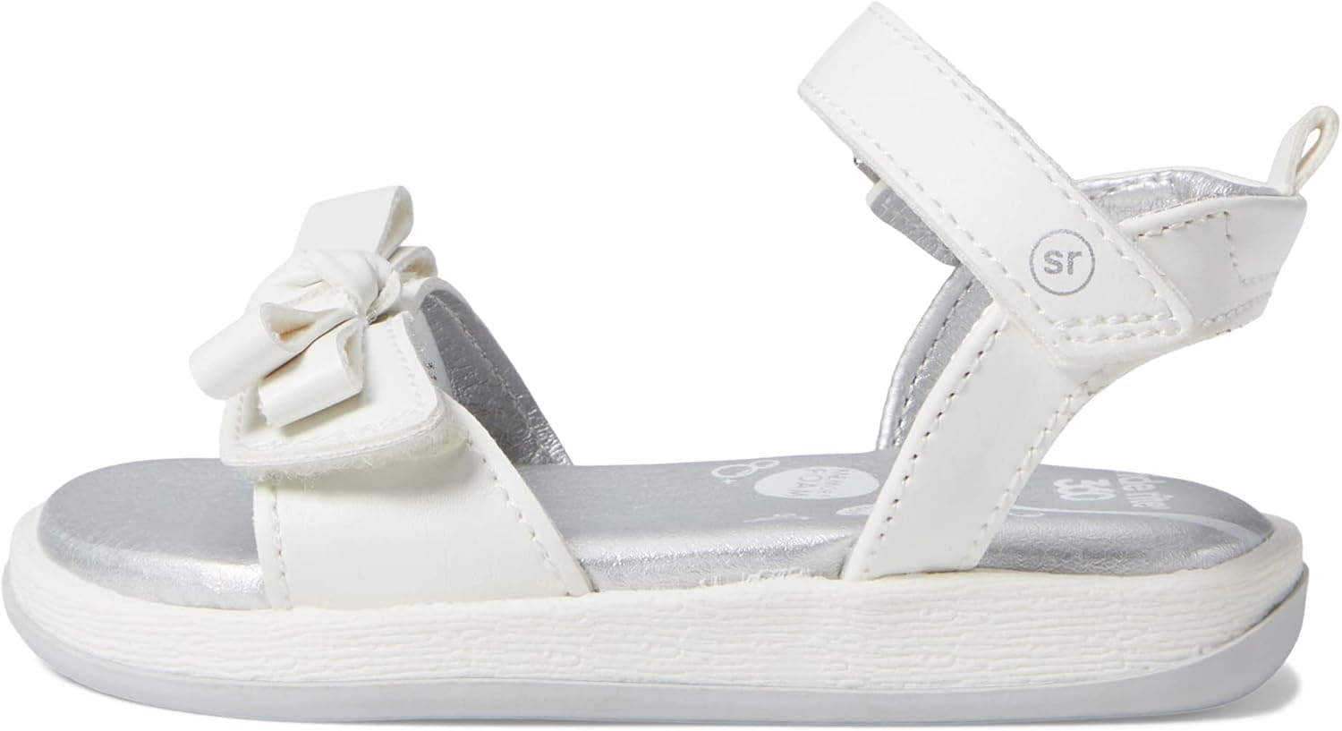 Stride Rite 360 Girls Delilah Sandal, White