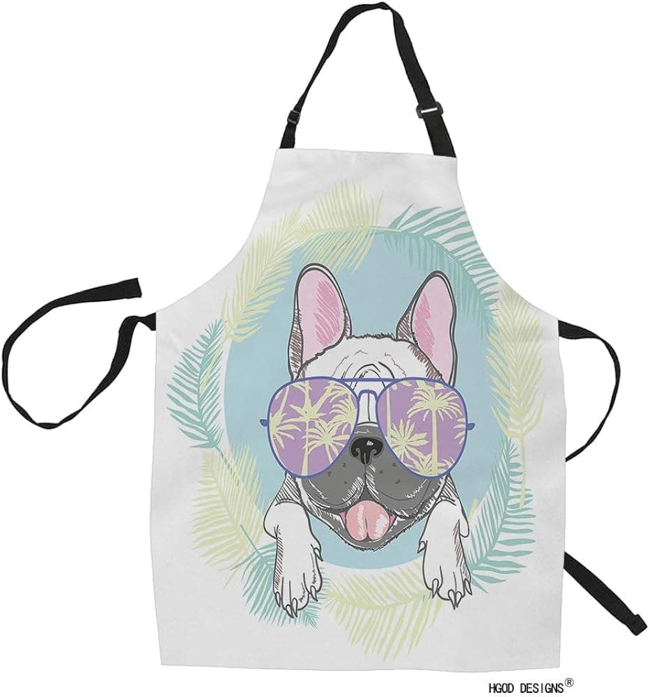 HGOD DESIGNS Cat Kitchen Apron For Cooking Gardening Adjustable Home Bibs,Adult Size …