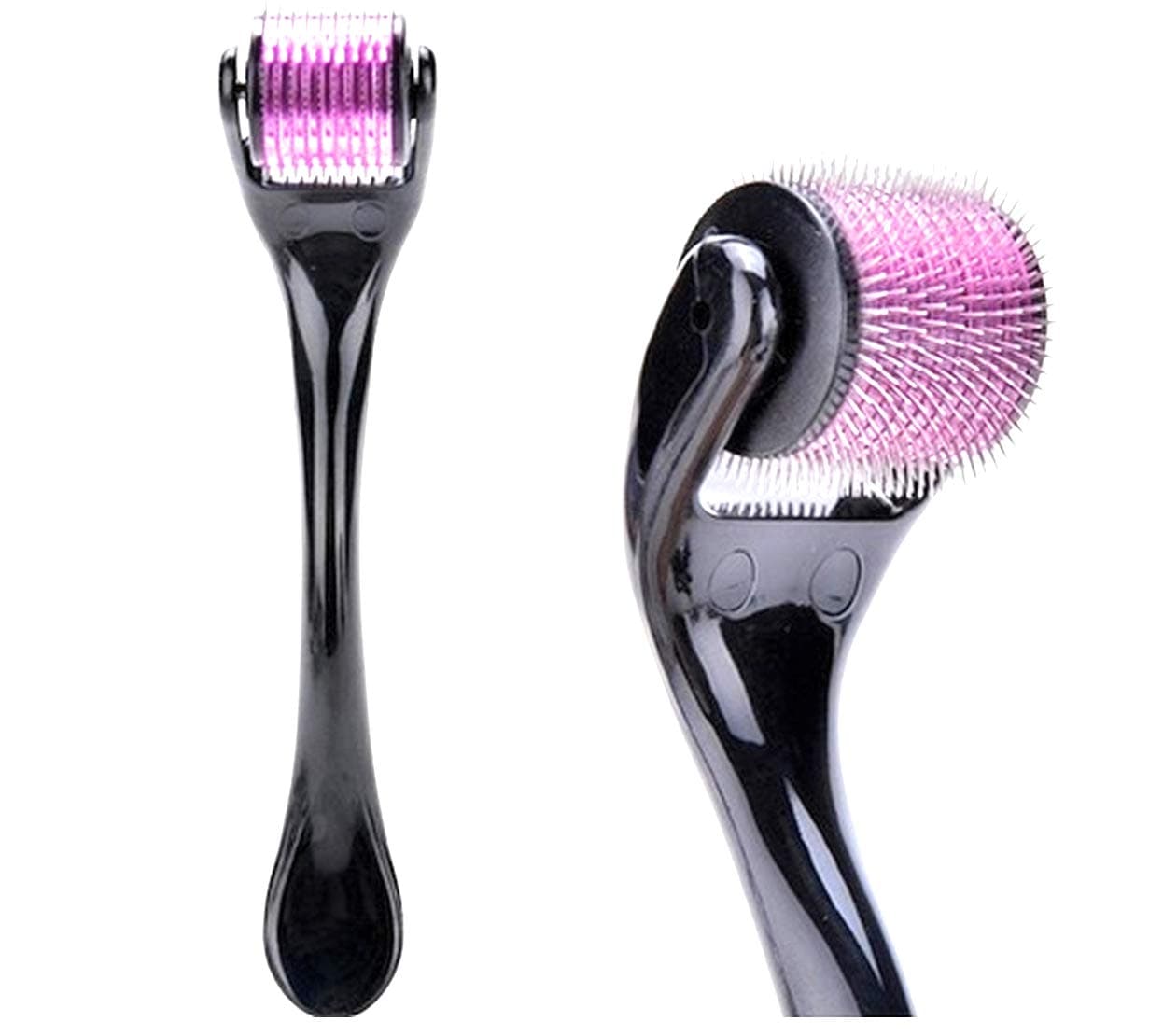 Derma Roller by Spice Makeup - Ultra Premium Quality Cosmetic Microneedling for Face - 540 Titanium Micro Needle Dermaroller at 0.25mm