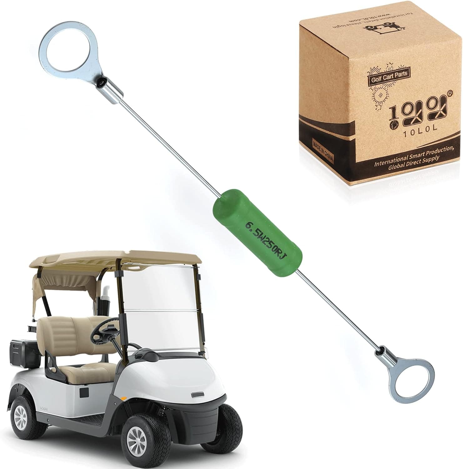 9.99WORLD MALL Golf Cart Resistor Assembly for Golf Cart EZGO (1989 Up) Replacement Part 21764G1 21764-G1