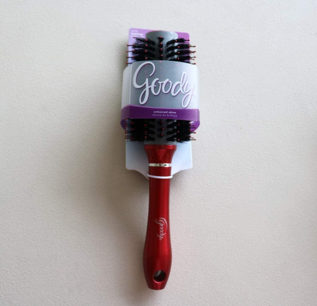 Goody Tourmaline Ceramic 30MM Hot Round Brush, Red