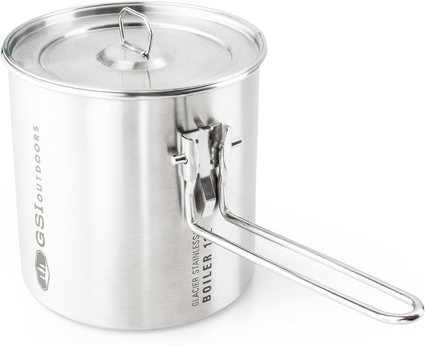 GSI Outdoors Glacier Stainless 1.1 L Boiler For Ultralight Backpacking and Camping