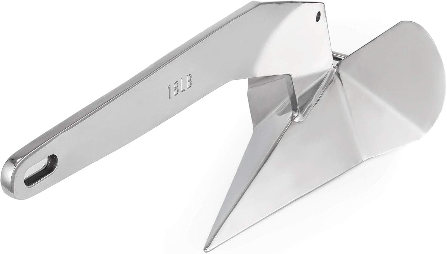 Stainless Steel Delta Style Boat Anchor 18lb 8kg