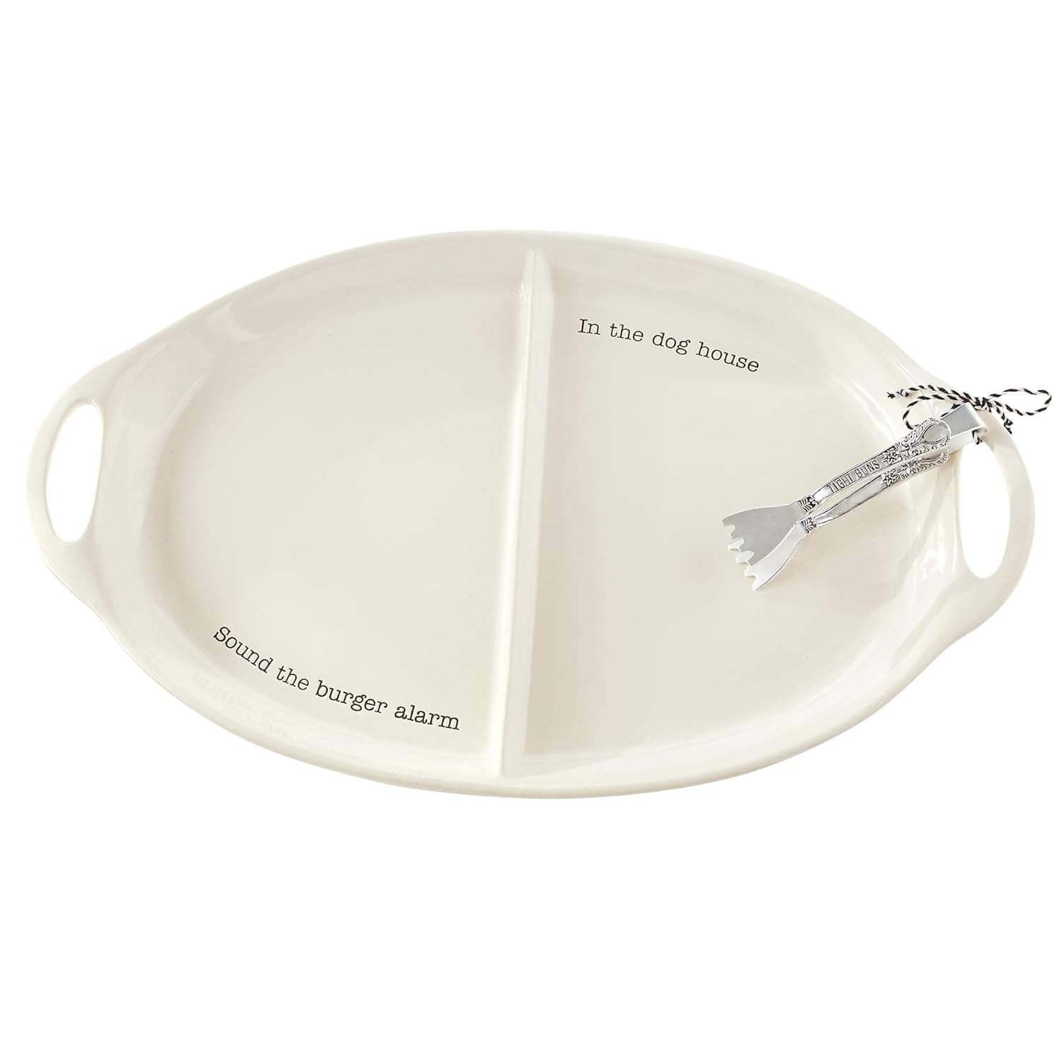 Mud Pie Burger and Hotdog Platter Set