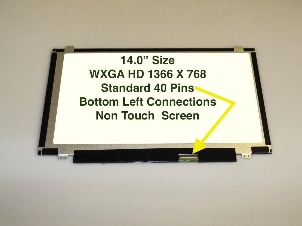Au Optronics B140xw02 V.2 Replacement LAPTOP LCD Screen 14.0" WXGA HD LED DIODE (Substitute Only. Not a)