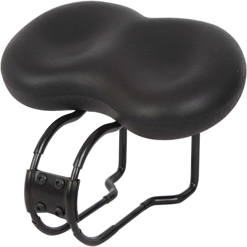 WSTOO Bicycle seat Waterproof PU leather Mountain bike saddle high elasticity soft uni-sex cycling seat cushion-Ergonomic No nose cushions