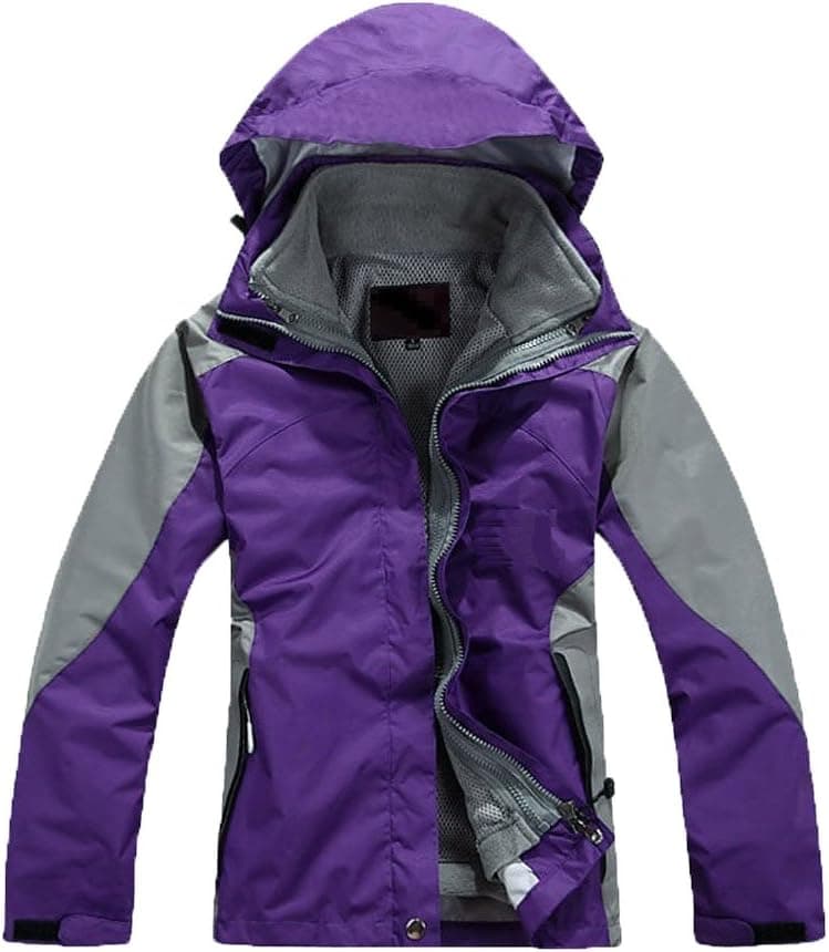 Vvip Womens Ladies Girls 3 in 1 Winter Ski Snowboarding Coat Jacket Fleece Liner