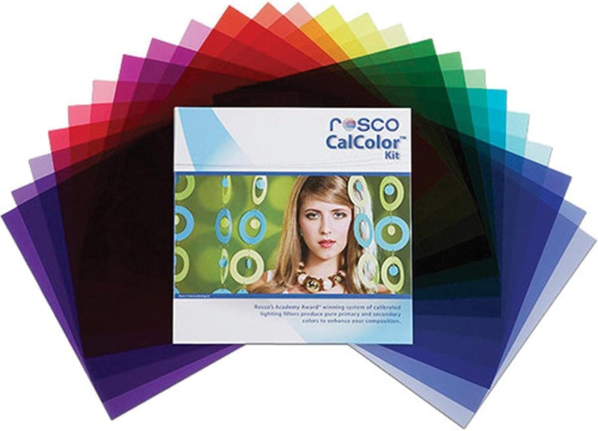 Rosco Calcolor Kit (Thirty Three 10" X 12" CalColor Filter Sheets)