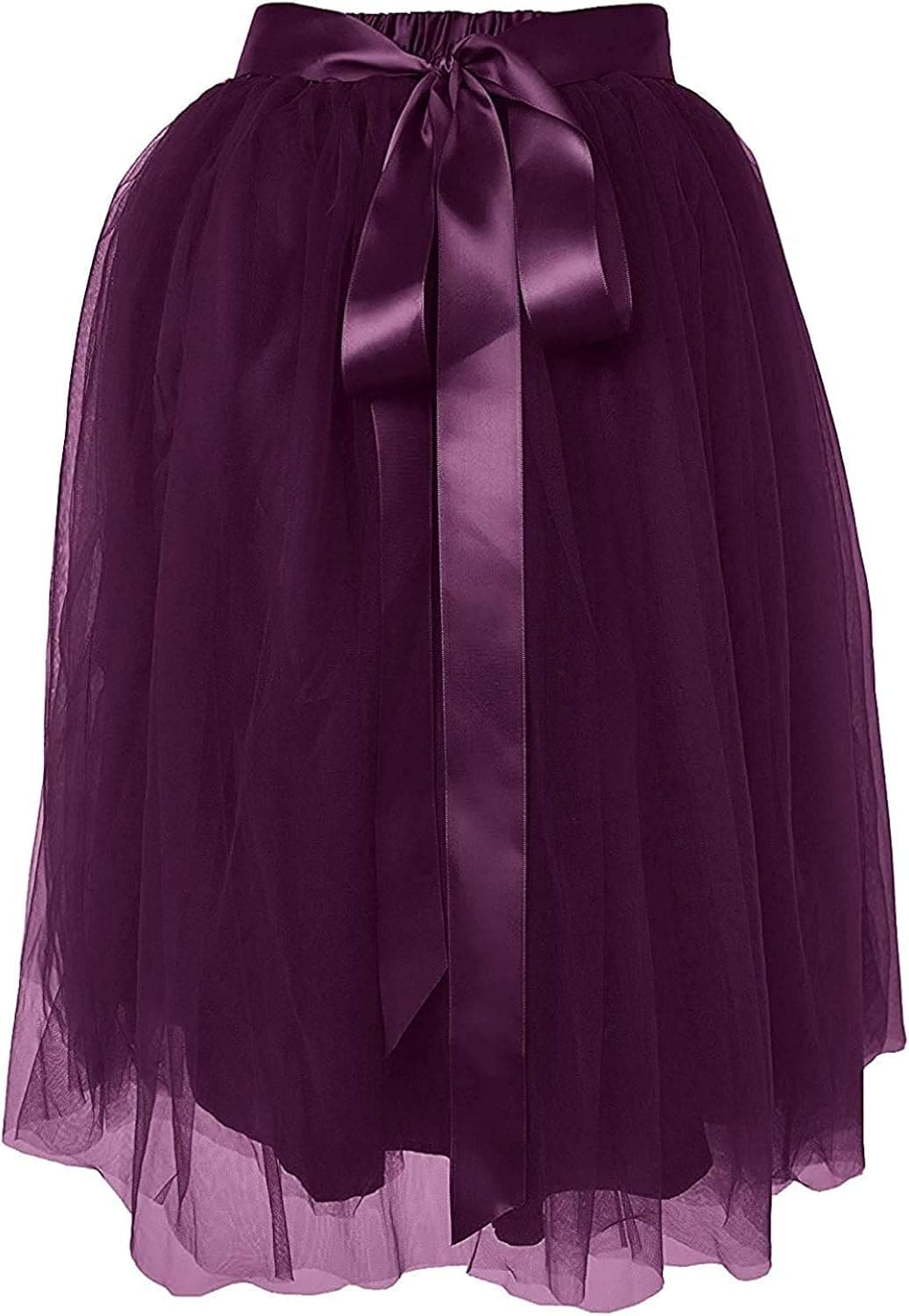 Dancina Women A-Line Tulle Skirt Tutu Knee Length