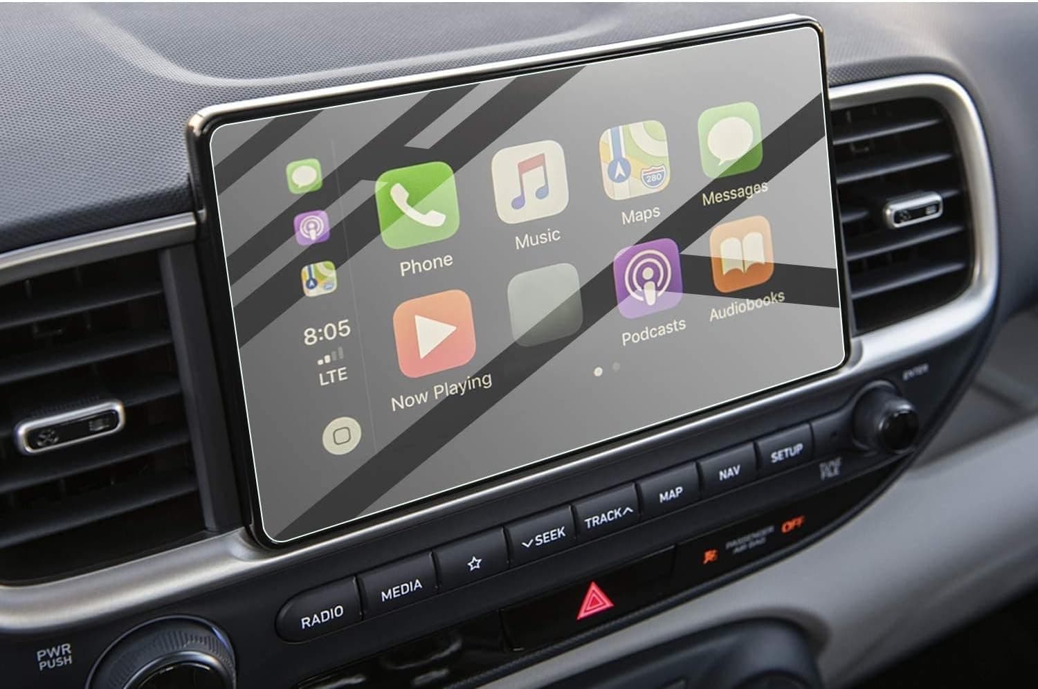 Flyingchan Screen Protector Compatible with 2022 Hyundai Venue 8 Inch Touch Screen,Anti Scratch,Shock-Resistant,Premium Accessories for Venue
