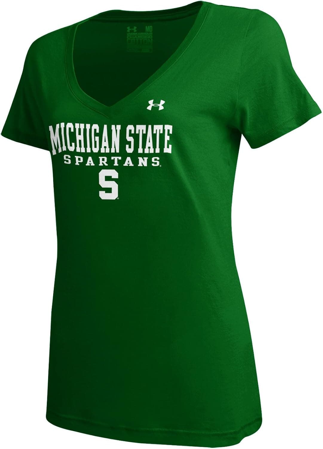 NCAA Under Armour Women's Charged Cotton V-Neck Tee