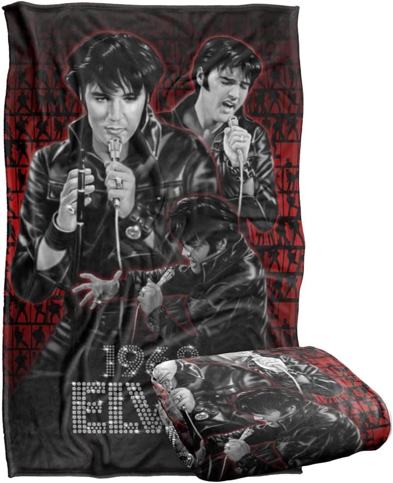 Elvis Presely Comback Performance Silky Touch Super Soft Throw Blanket 36" x 58"