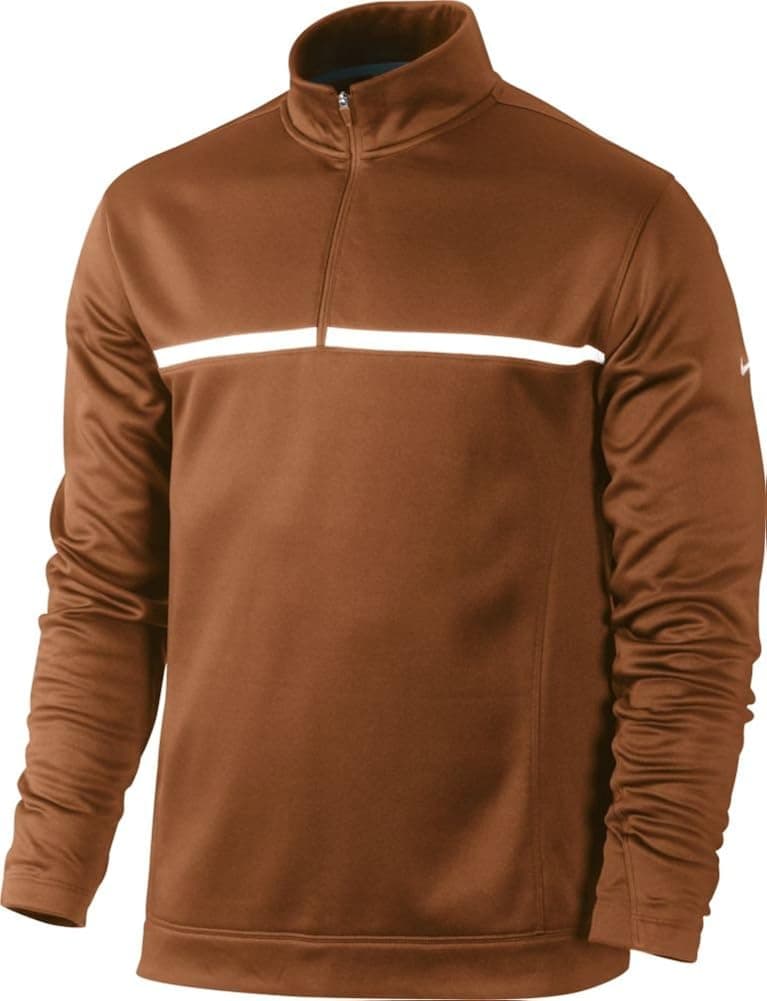 Nike 1/2-Zip Therma-Fit, Desert Orange/White, S