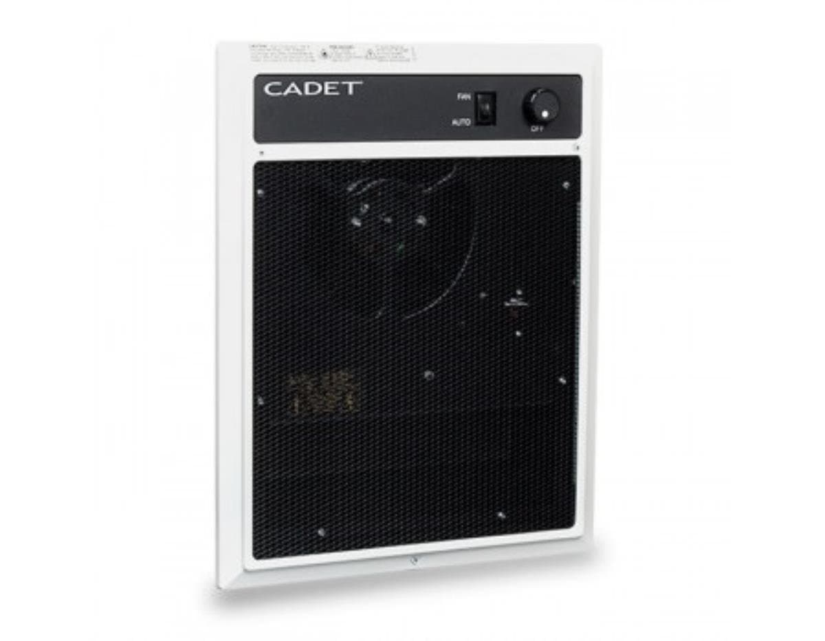 Cadet NLW Electric Wall Heater with Thermostat (Model: NLW452TW), 240V, 4500W, White