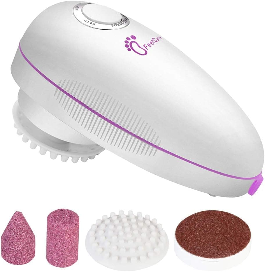 Professional Pedi Feet Care for Dead,Electric Feet Callus Removers Rechargeable,Portable Electronic Foot File Pedicure Tools,Electric Callus Remover Kit,Exfoliation and Massage in one
