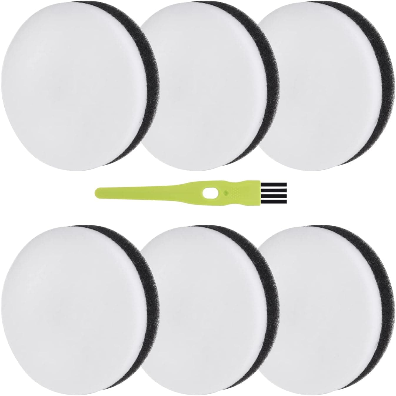 6Pack Auberaler Filters Compatible with EUREKA NEU100 NEU102 NEU10AE2 NEU10AE4 NEU10AE5 BDLCE101 BDLCE101C Airspeed Upright Vacuum Cleaner,Compare to E0106