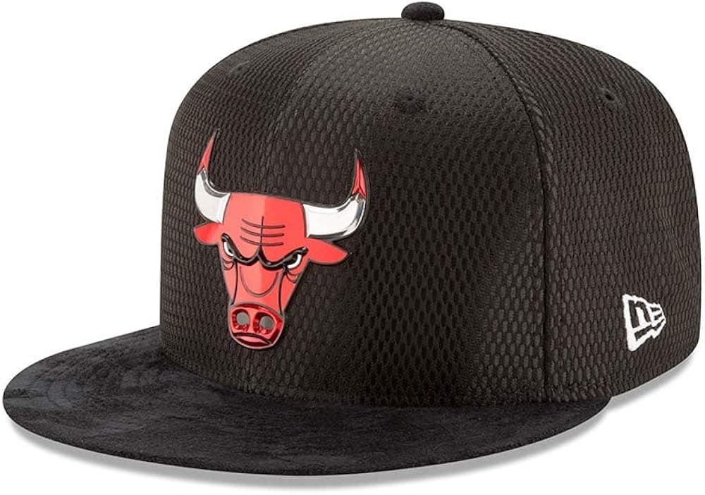 New Era 59FIFTY Hat Chicago Bulls 2017 NBA Draft Official On Court Collection Fitted Cap